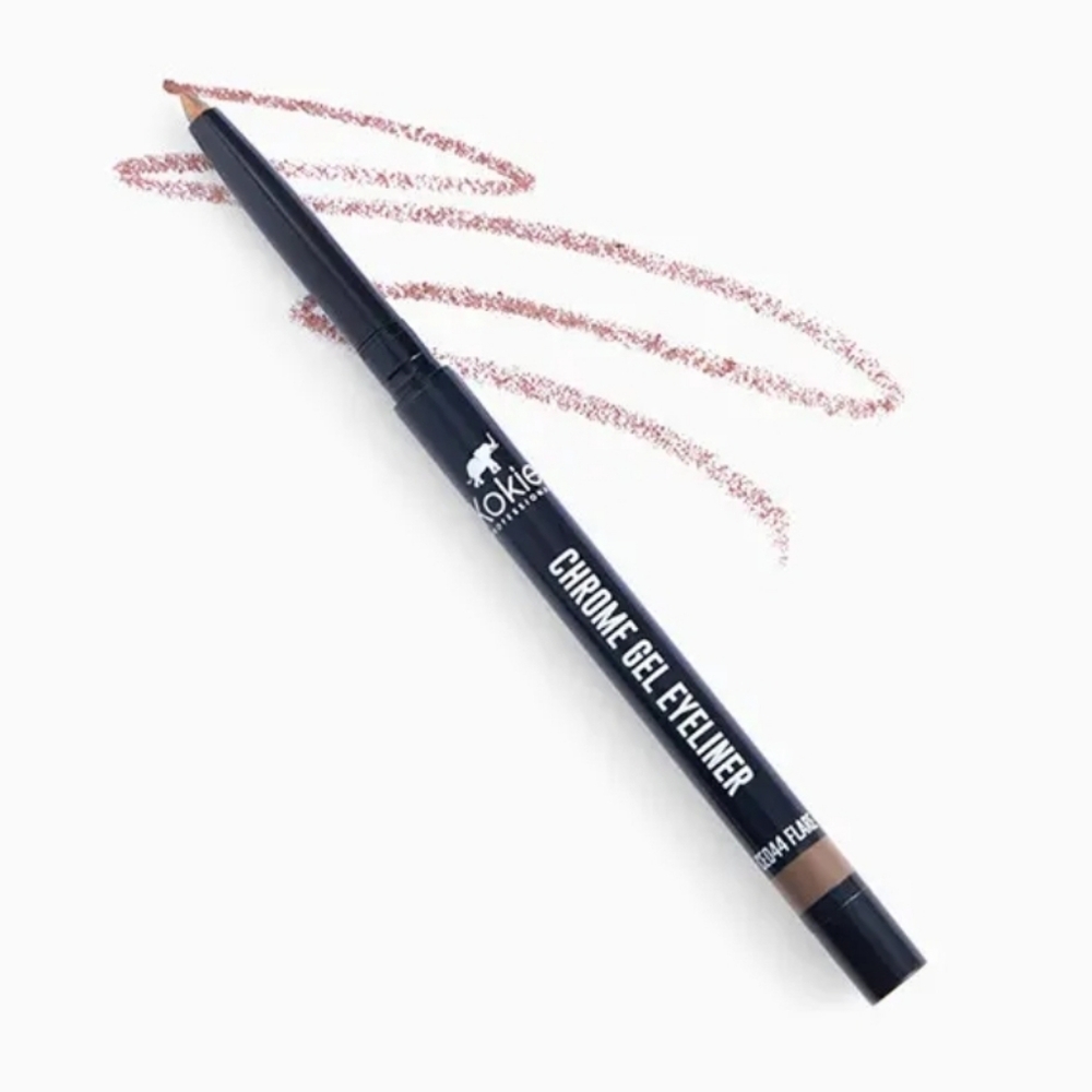 Chrome Gel Liner W/ Sharpner Double Injection By KOKIE PROFESSIONAL